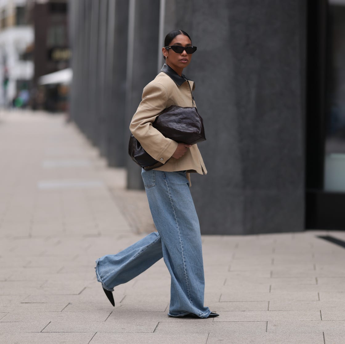Cow Print Loafers Outfit Idea Cow Print Loafers Outfit Idea — Winter Outfits with Wide Leg Jeans