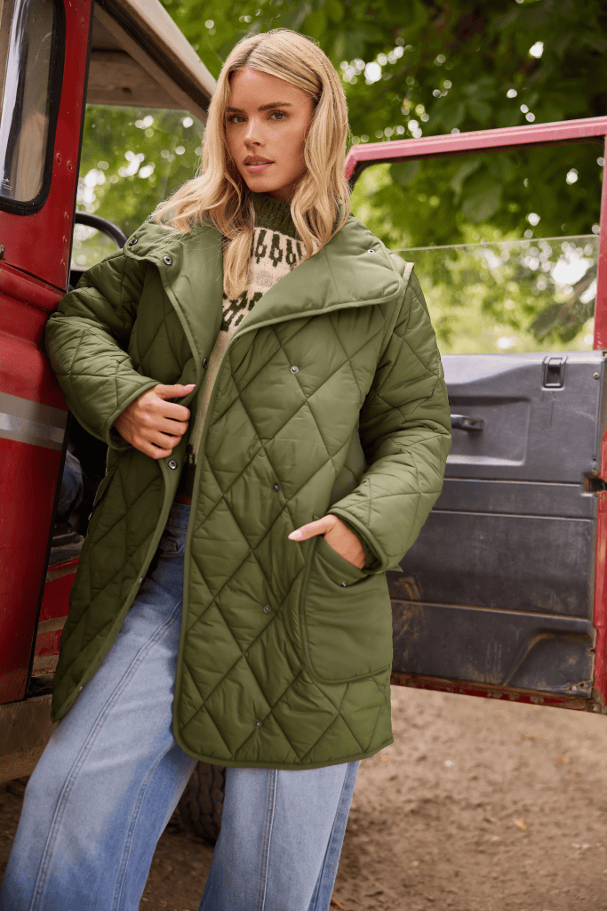 Petite-Friendly Layering with a Quilted Jacket Petite-Friendly Layering with a Quilted Jacket — Winter Outfits for Petite Women