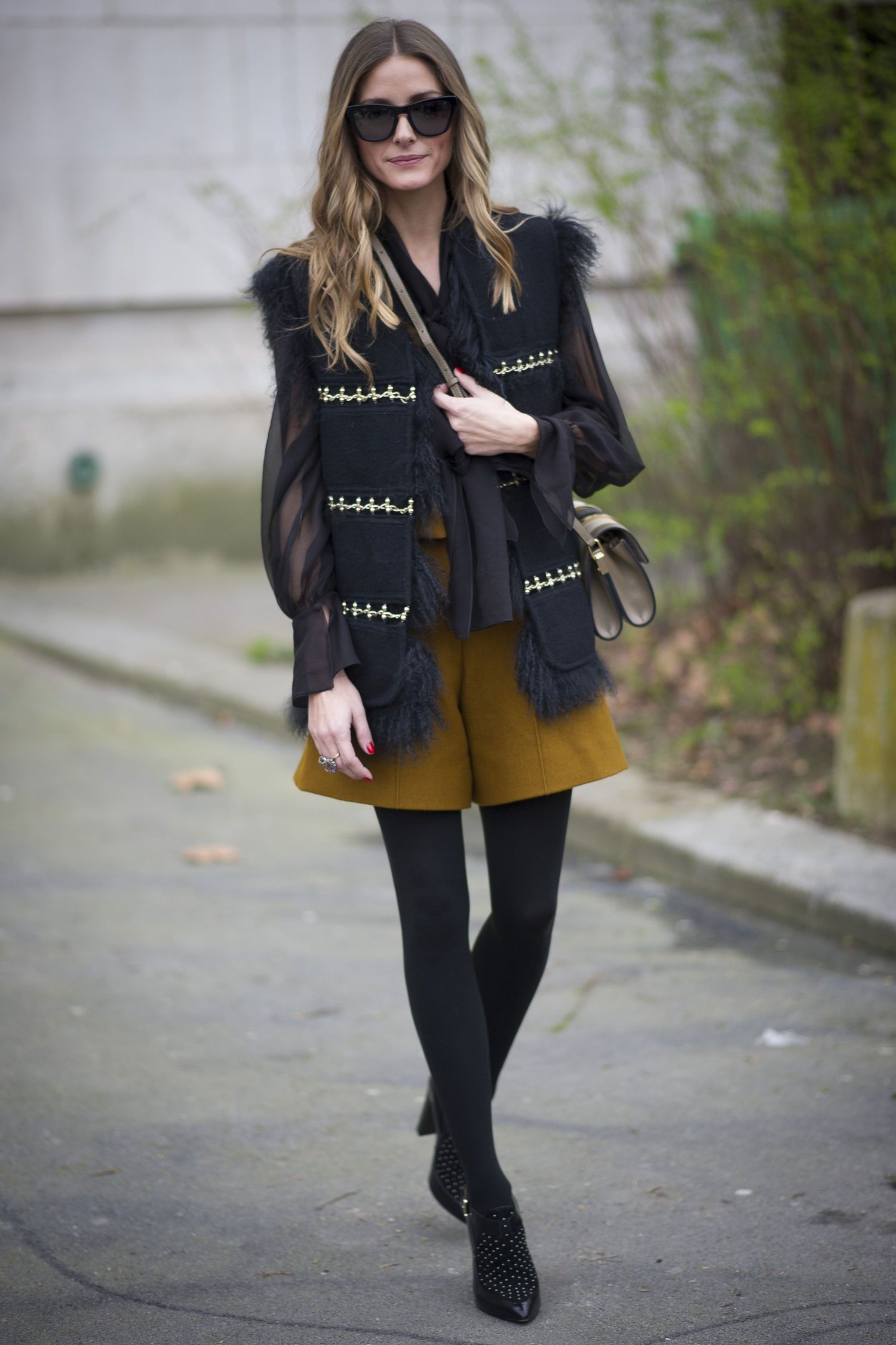 Daytime Fashion Event Outfit Idea — Winter to Spring Transition Outfits