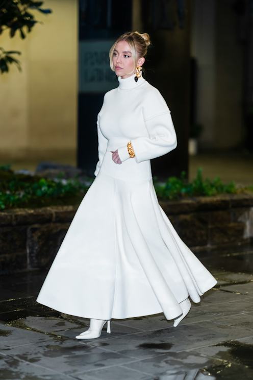 Evening Formal Outfit Idea — Winter White Outfits