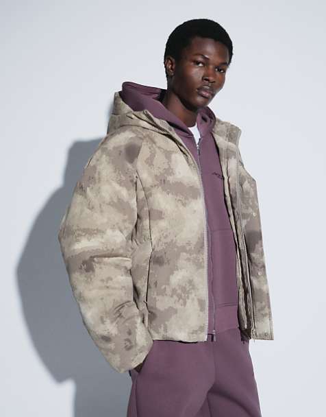 Streetwear Vibe: Camouflage Puffer and Hoodie Streetwear Vibe: Camouflage Puffer and Hoodie — Winter Outfits for Men
