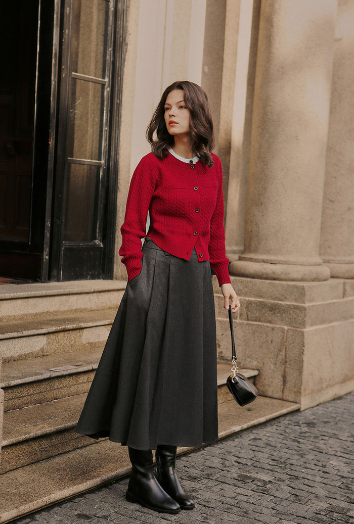Chic Cold-Weather Outfit Idea — Winter Outfits for Warm Weather
