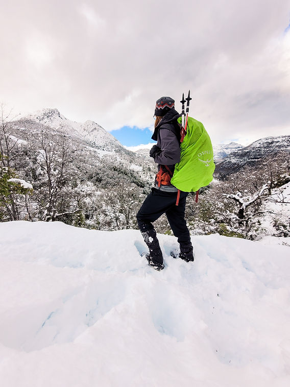 Layered Jacket and Graphic Tee for Winter Trails Layered Jacket and Graphic Tee for Winter Trails — Winter Hiking Outfits