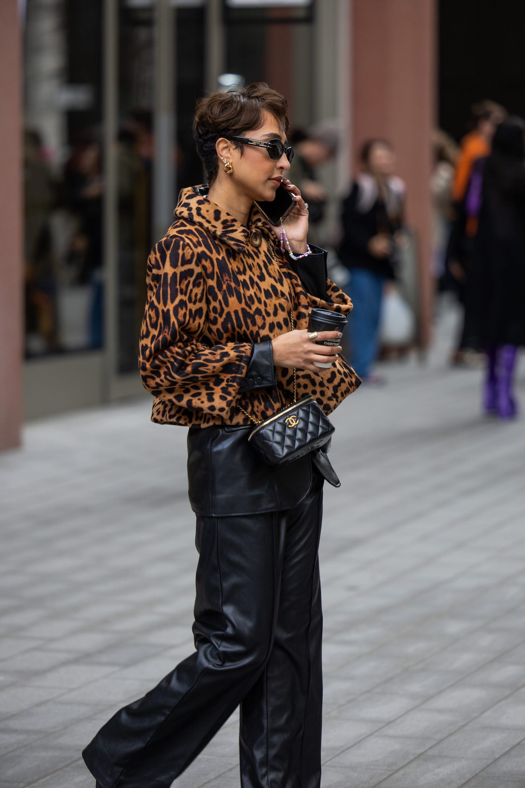 Outfit Idea Outfit Idea — Leopard Coat Outfits