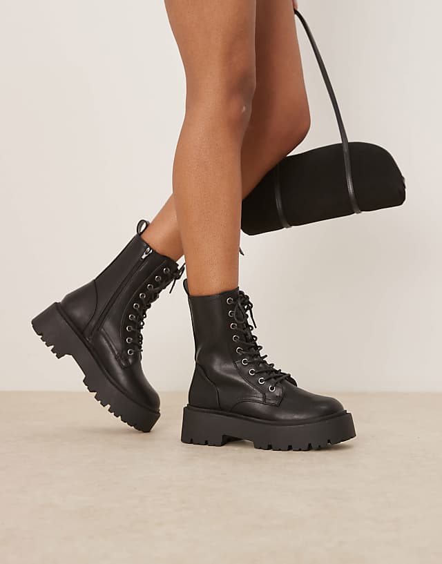None Visible Outfit Idea None Visible Outfit Idea — Combat Boots Outfits