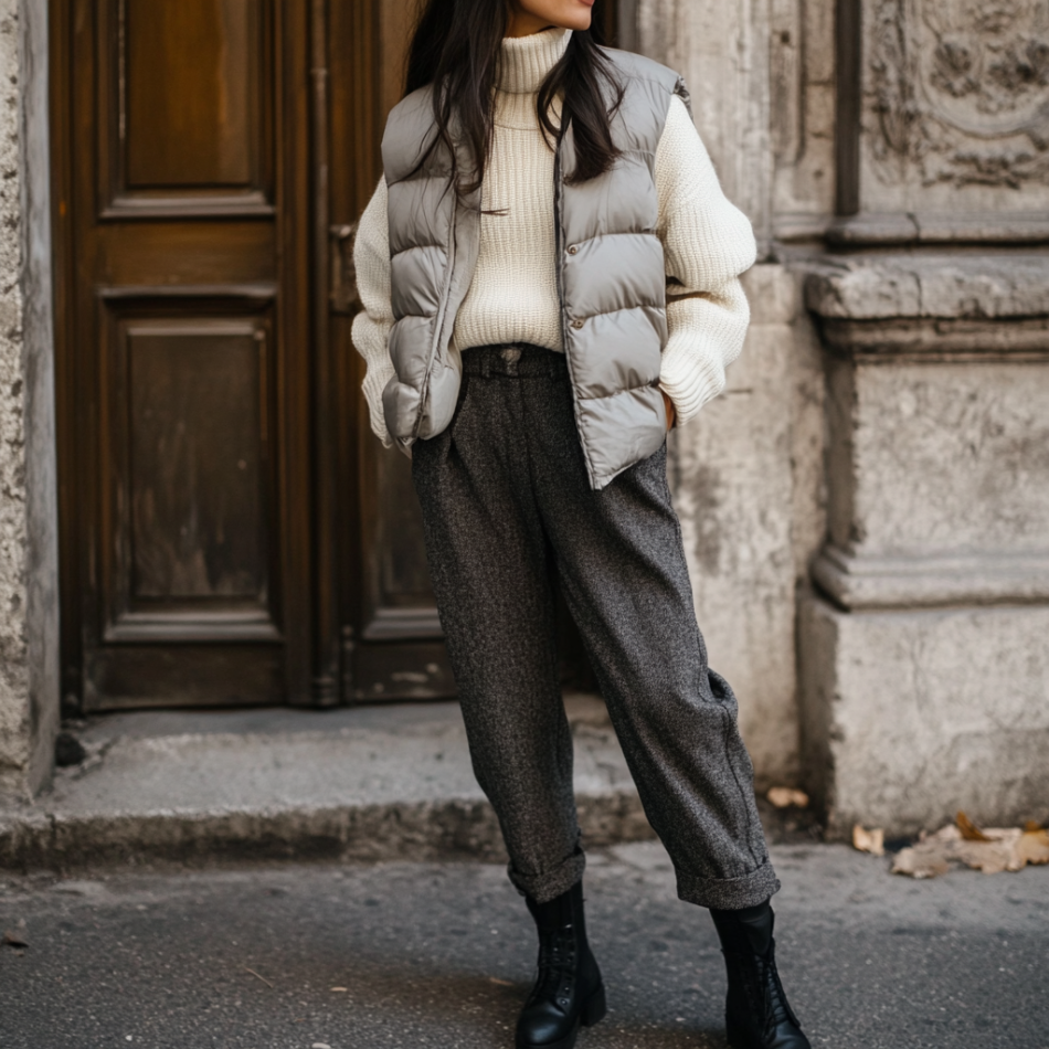 Puffer Vest Outfit Idea Puffer Vest Outfit Idea — Puffer Vest Outfits