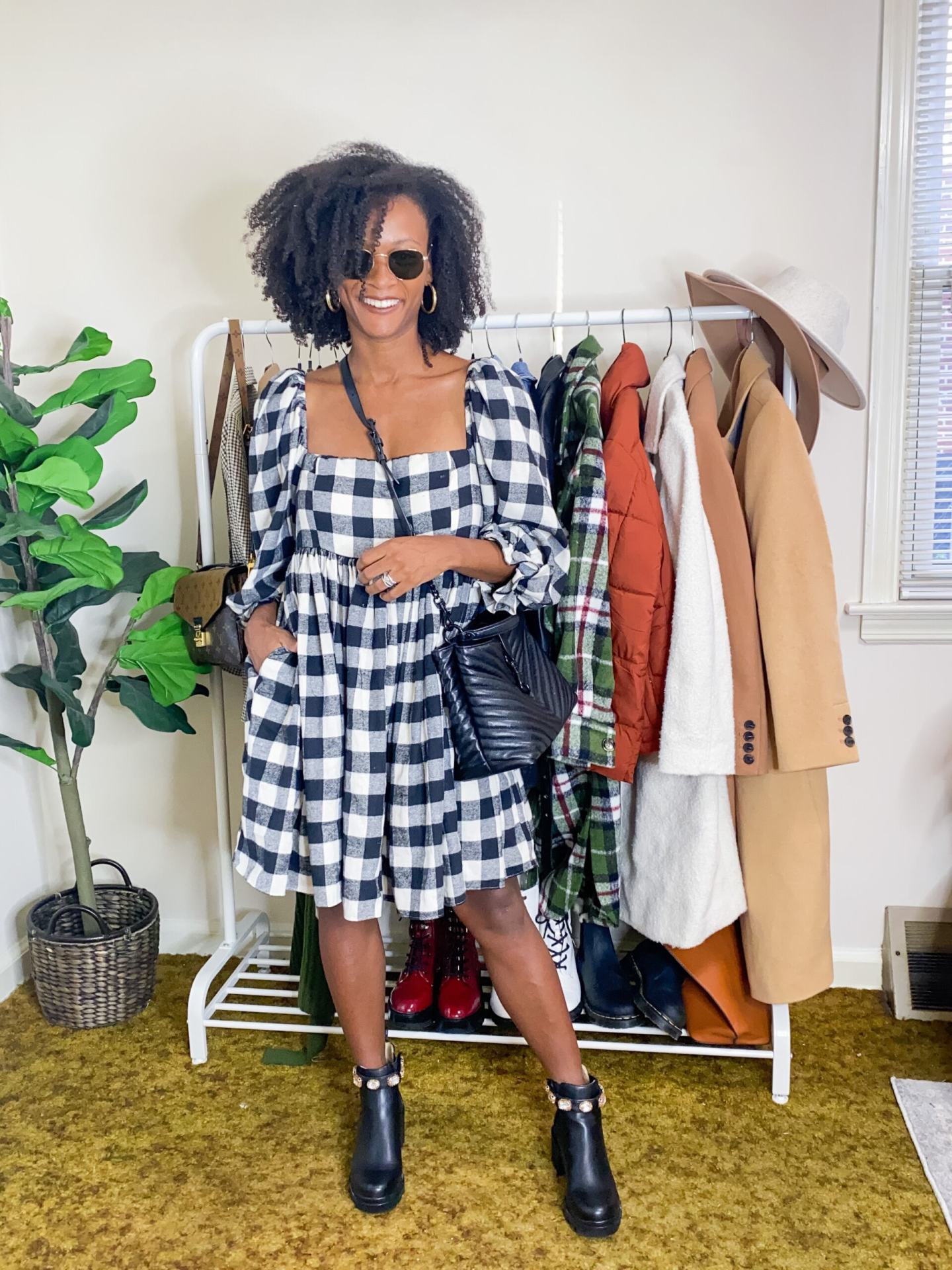 Black Heeled Combat Boots Outfit Idea Black Heeled Combat Boots Outfit Idea — Combat Boots Outfits