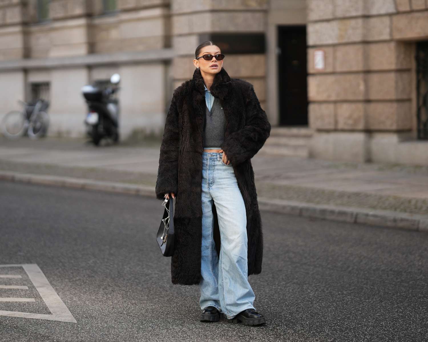 Casual Streetwear Outfit Idea Casual Streetwear Outfit Idea — Winter Outfits with Wide Leg Jeans
