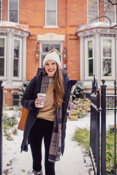 Casual Winter Outdoor Outfit Idea — Winter Layering Outfits