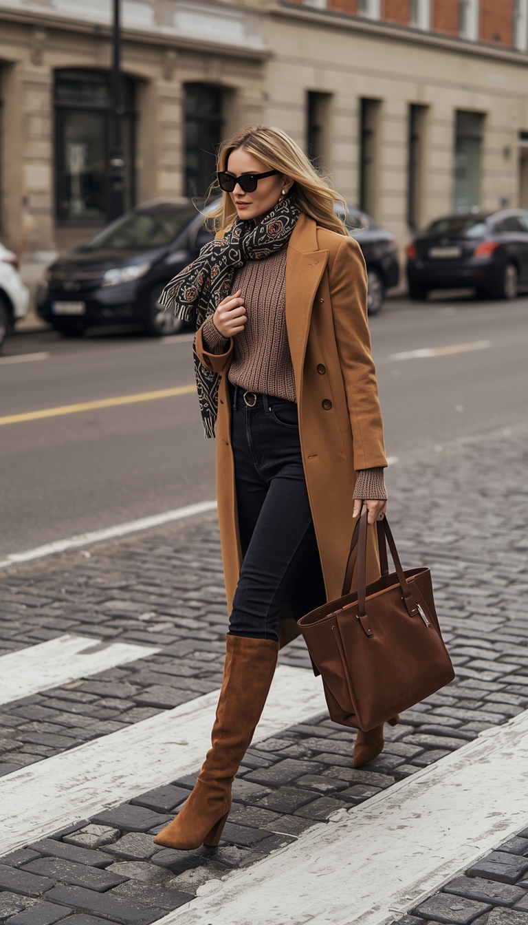 Wool Knit Outfit Idea — Neutral Winter Outfits
