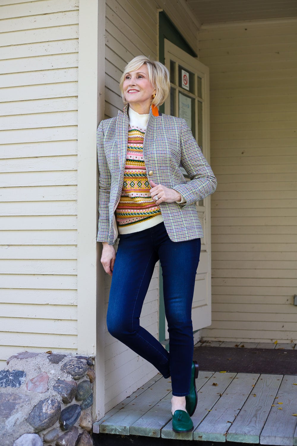 Pattern-Clash Fair Isle Outfit Pattern-Clash Fair Isle Outfit — Fair Isle Sweater Outfits