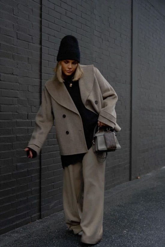 Casual Chic Outfit Idea — Neutral Winter Outfits
