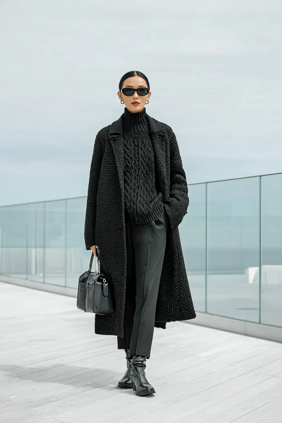 All-Black Winter Outfits: Chic & Timeless Style Ideas • Style Vibes Daily