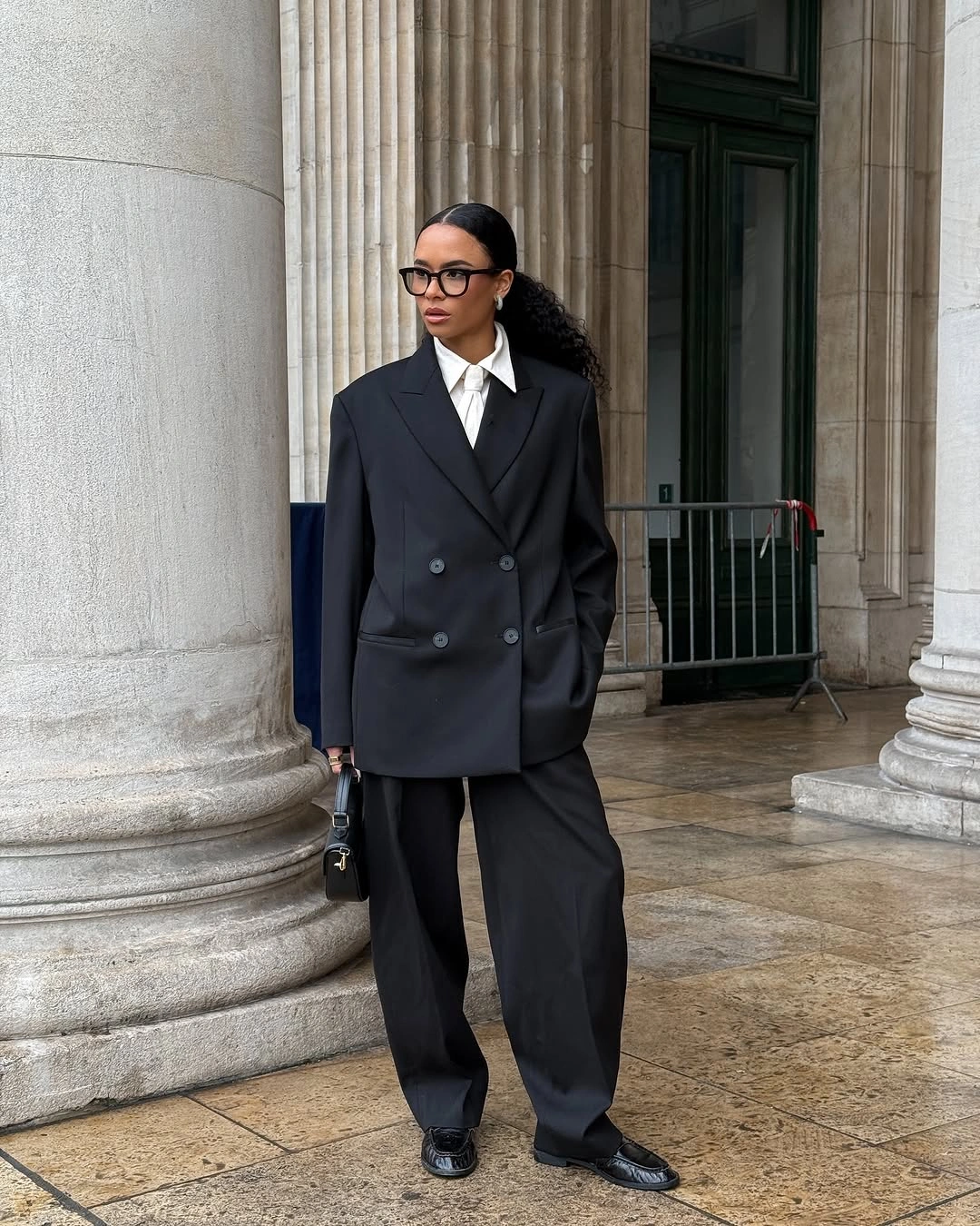business casual dress code for women The Modern Black Suit With A Feminine Finish