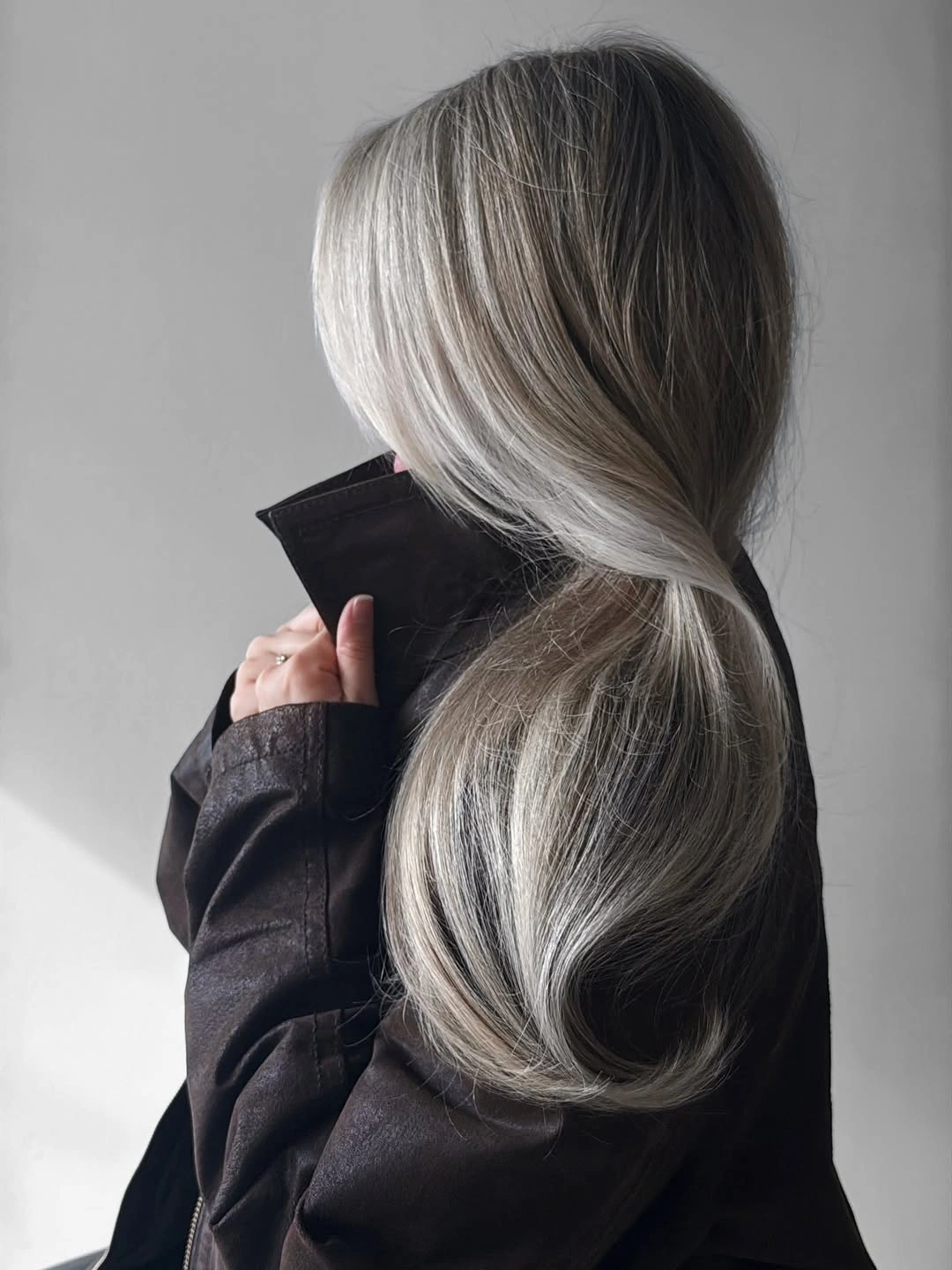 november hair colours 2026 Smoky Silver Blonde