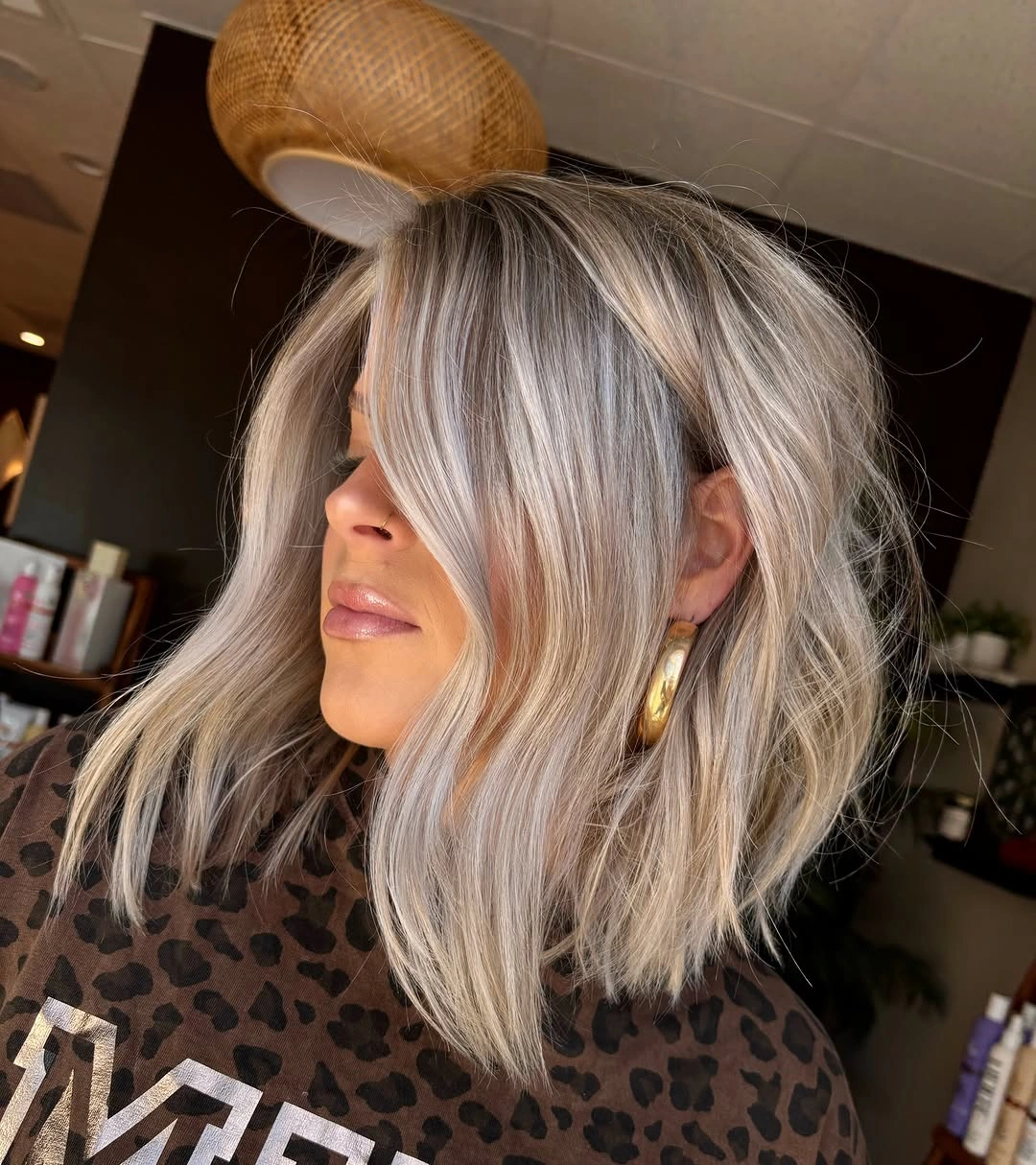 november haircut ideas 2026 Dimensional Blonde Layers With Face Framing Bangs