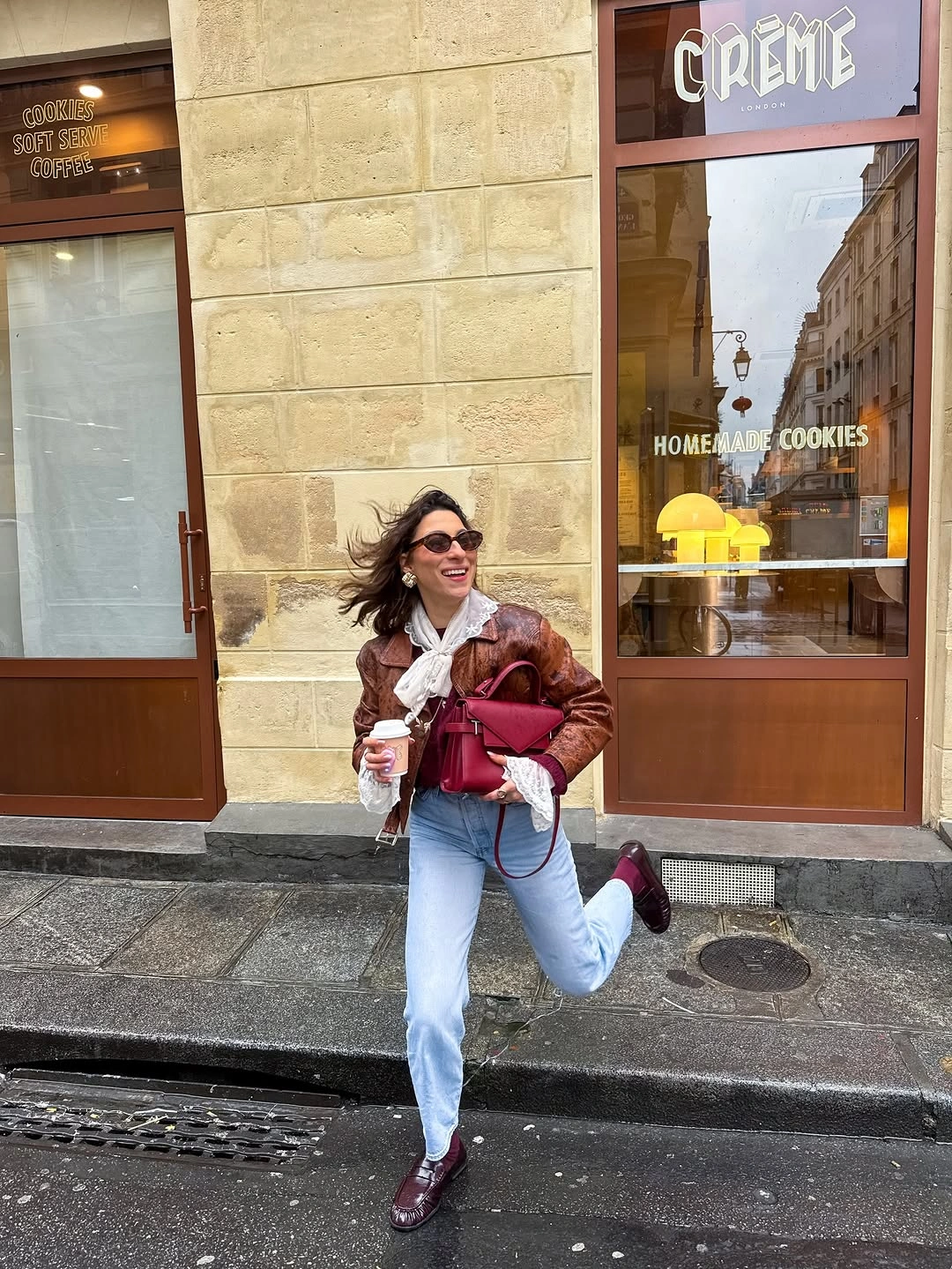 november outfits ideas 2026 Parisian Layers With Burgundy Accents