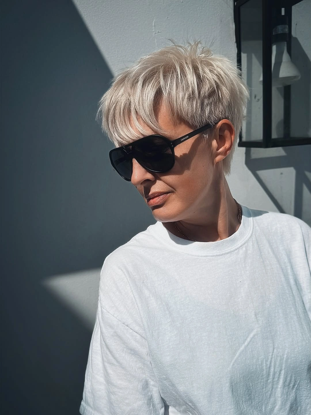 short pixie cuts for women Textured Blonde Pixie With Effortless Volume