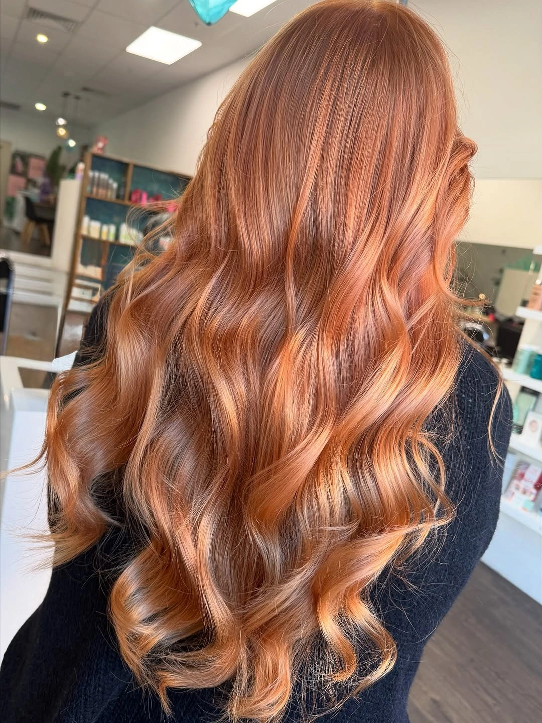 strawberry blond hair color Warm Copper Strawberry Blend