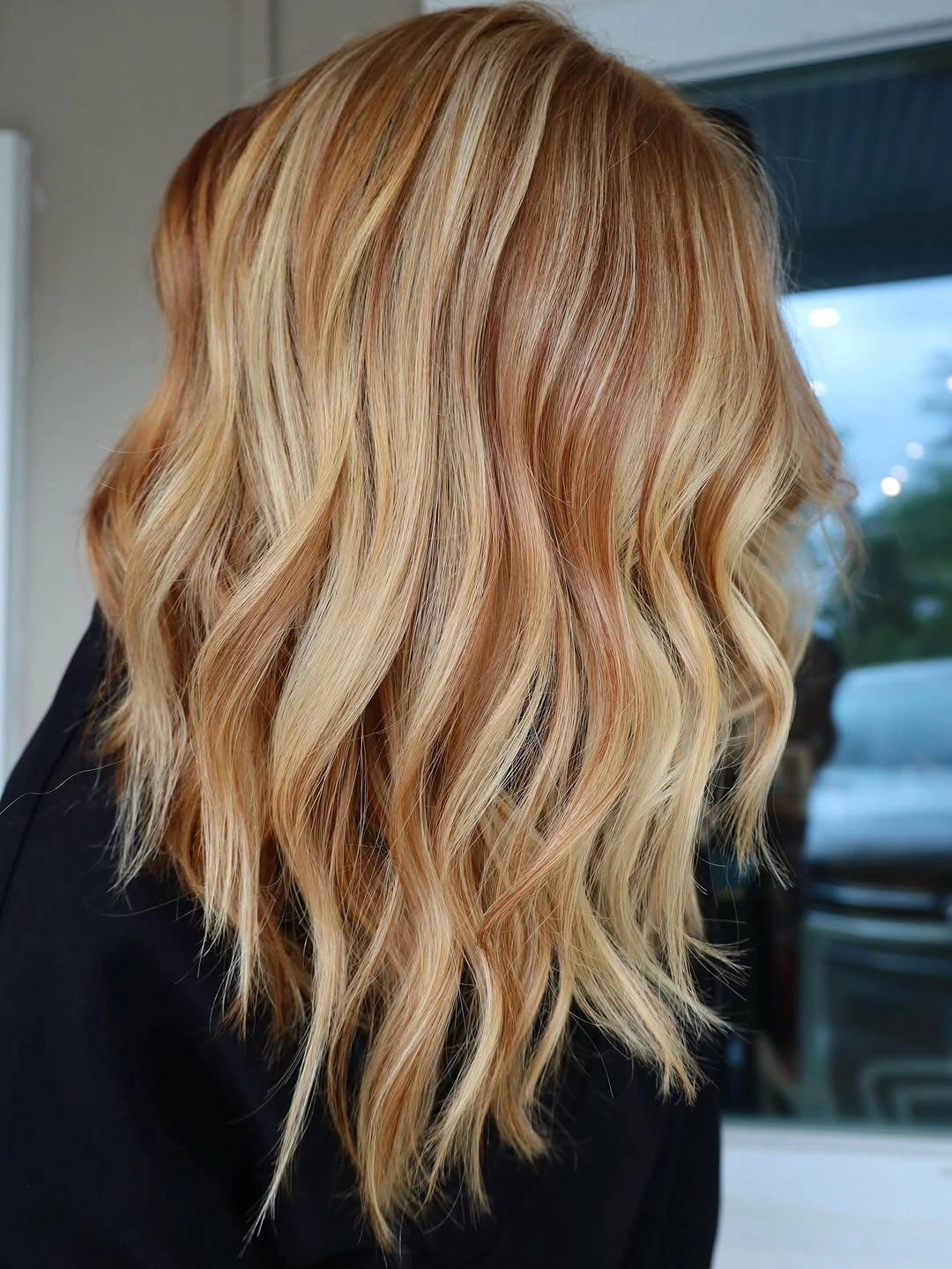 strawberry blond hair color Soft Strawberry Blond With Creamy Highlights