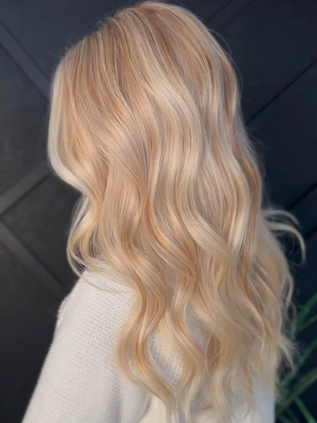 strawberry blond hair color Light Peachy Strawberry Blond Waves