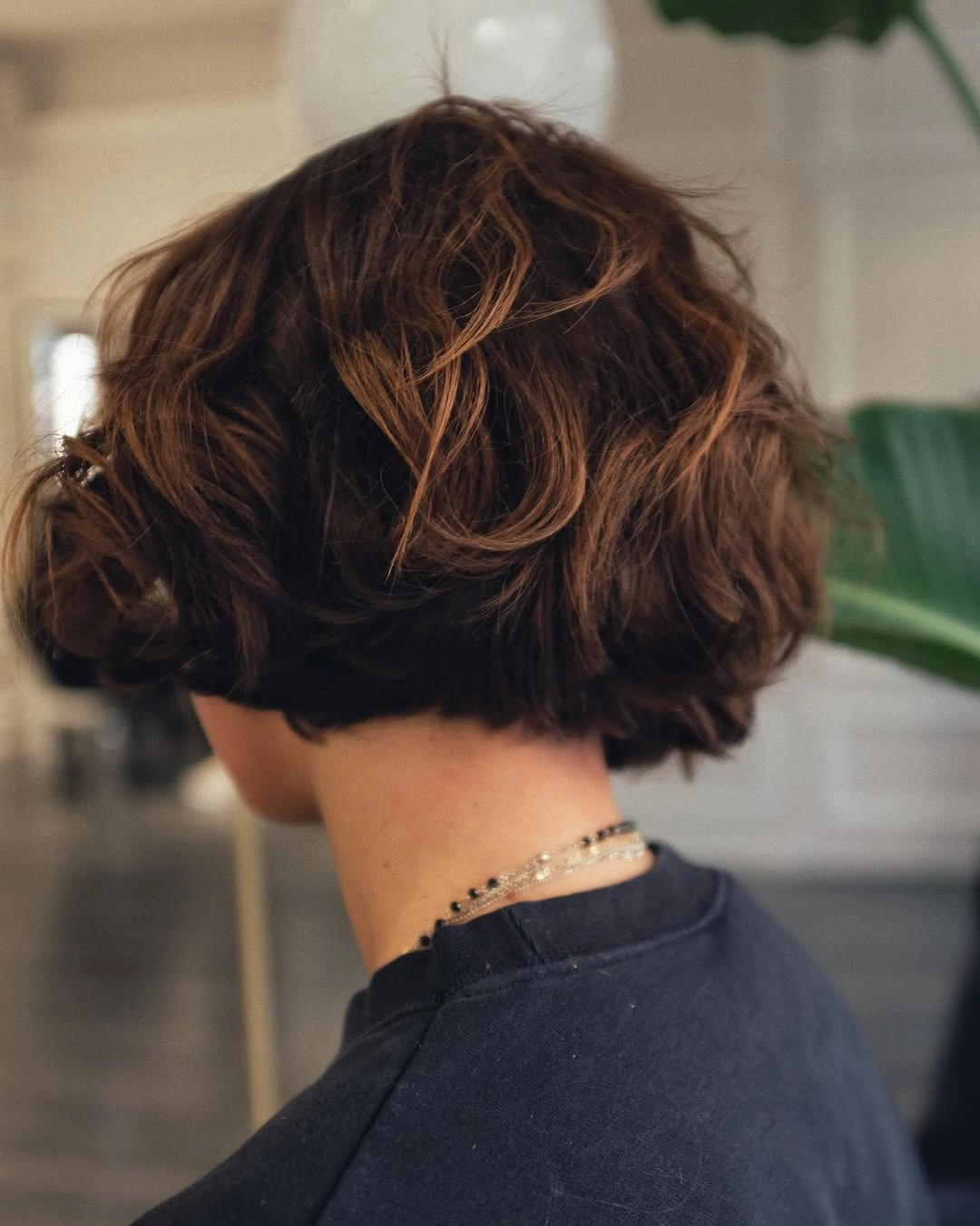 stylish french bob Shaggy French Bob With Lived-In Texture