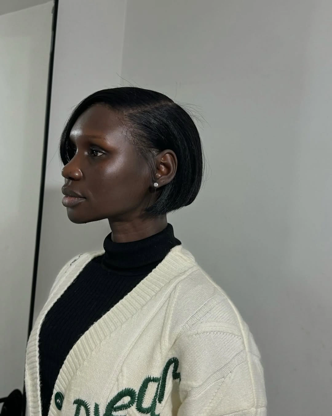 trendy haircuts for black women 2027 Sleek Rounded Bob With A Polished Finish