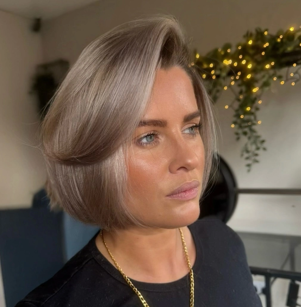 trendy haircuts for women over 40 2027 Soft Sculpted Short Bob