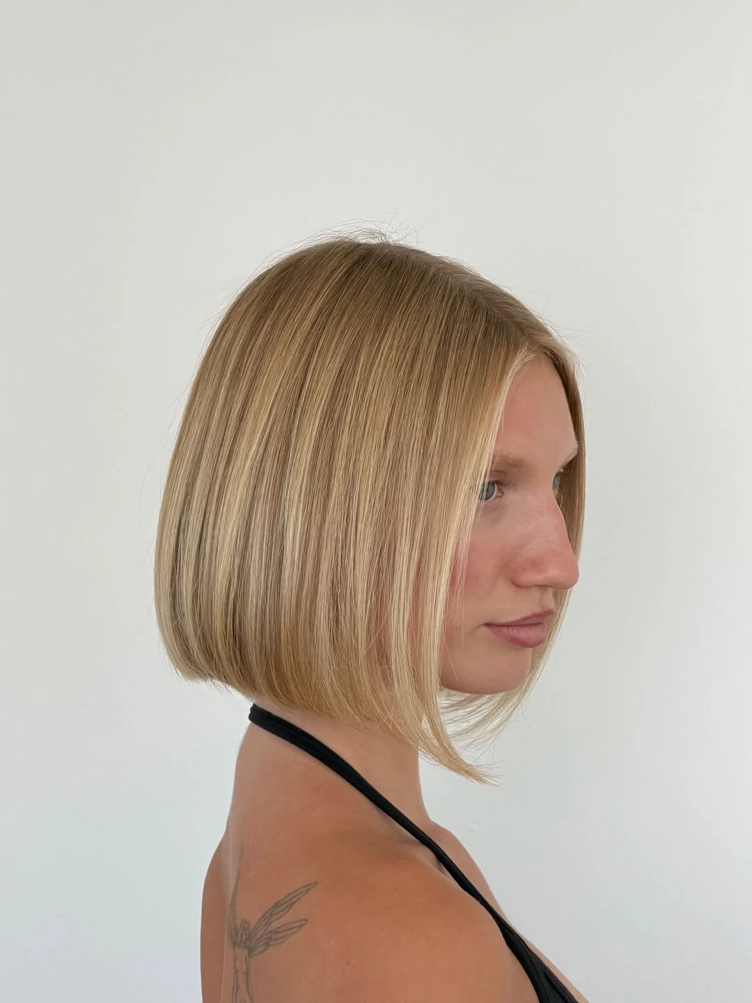 trendy hairstyles for women over 30 2027 Minimalist Golden Blonde Bob