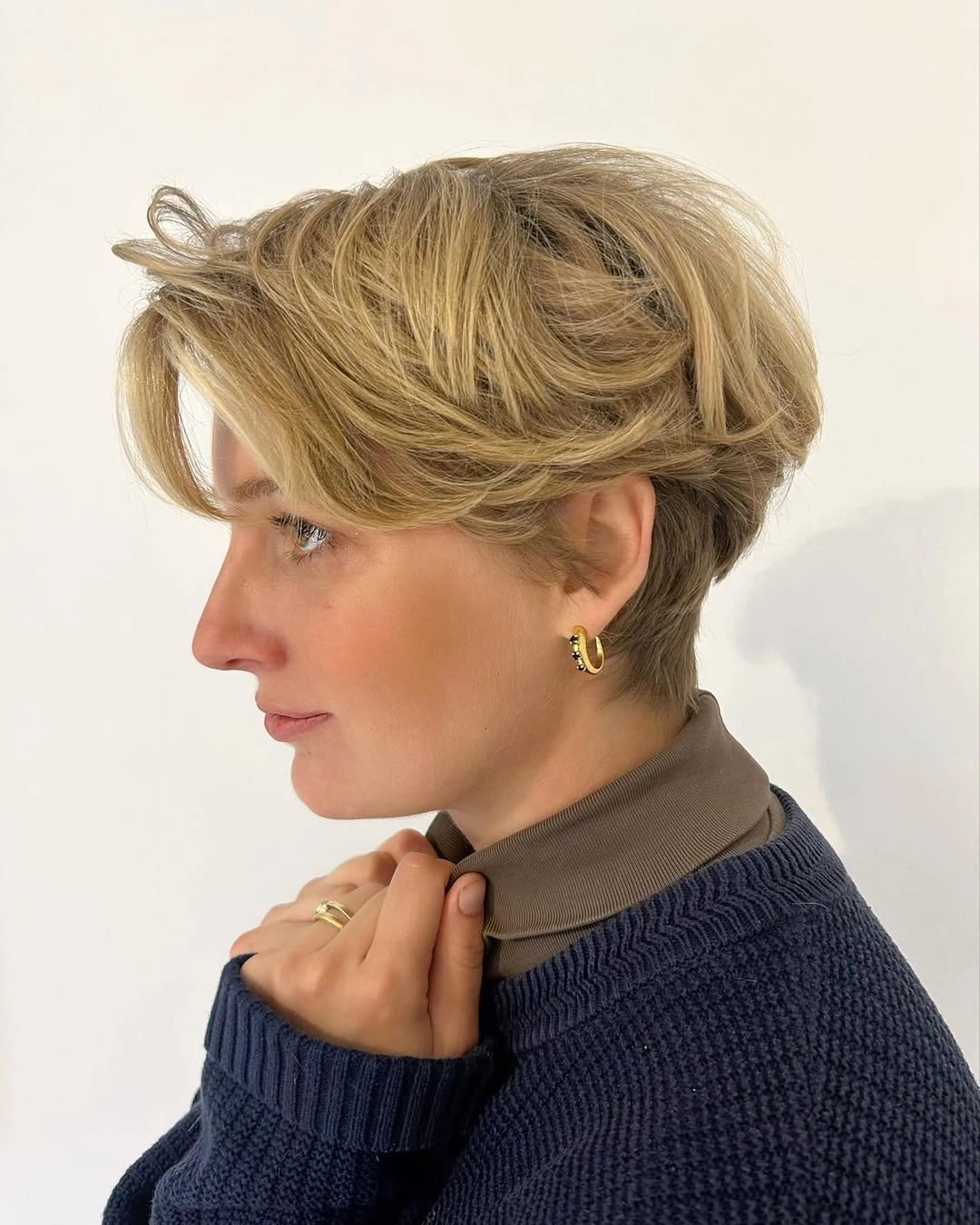 trendy hairstyles for women over 30 2027 Feathered Pixie With Sweeping Layers
