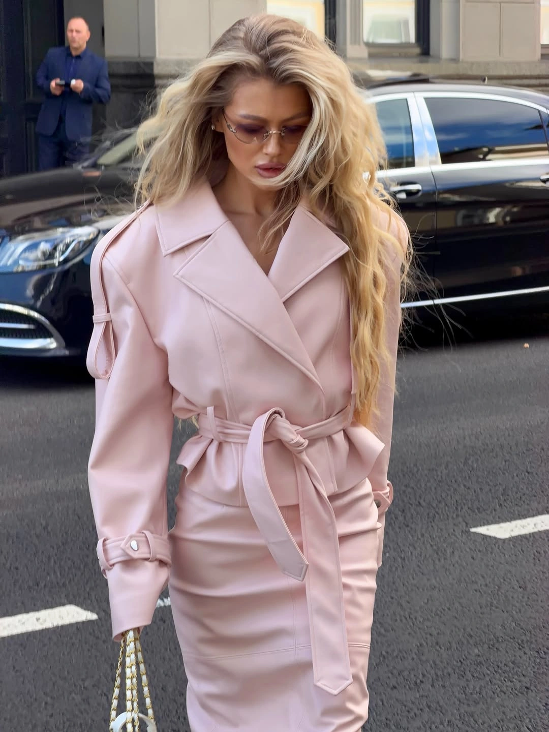 trendy outfits for women over 30 2027 blush pink tailored outfit