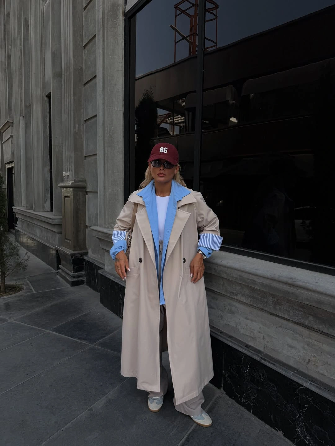 trendy outfits for women over 30 2027 relaxed trench coat outfit