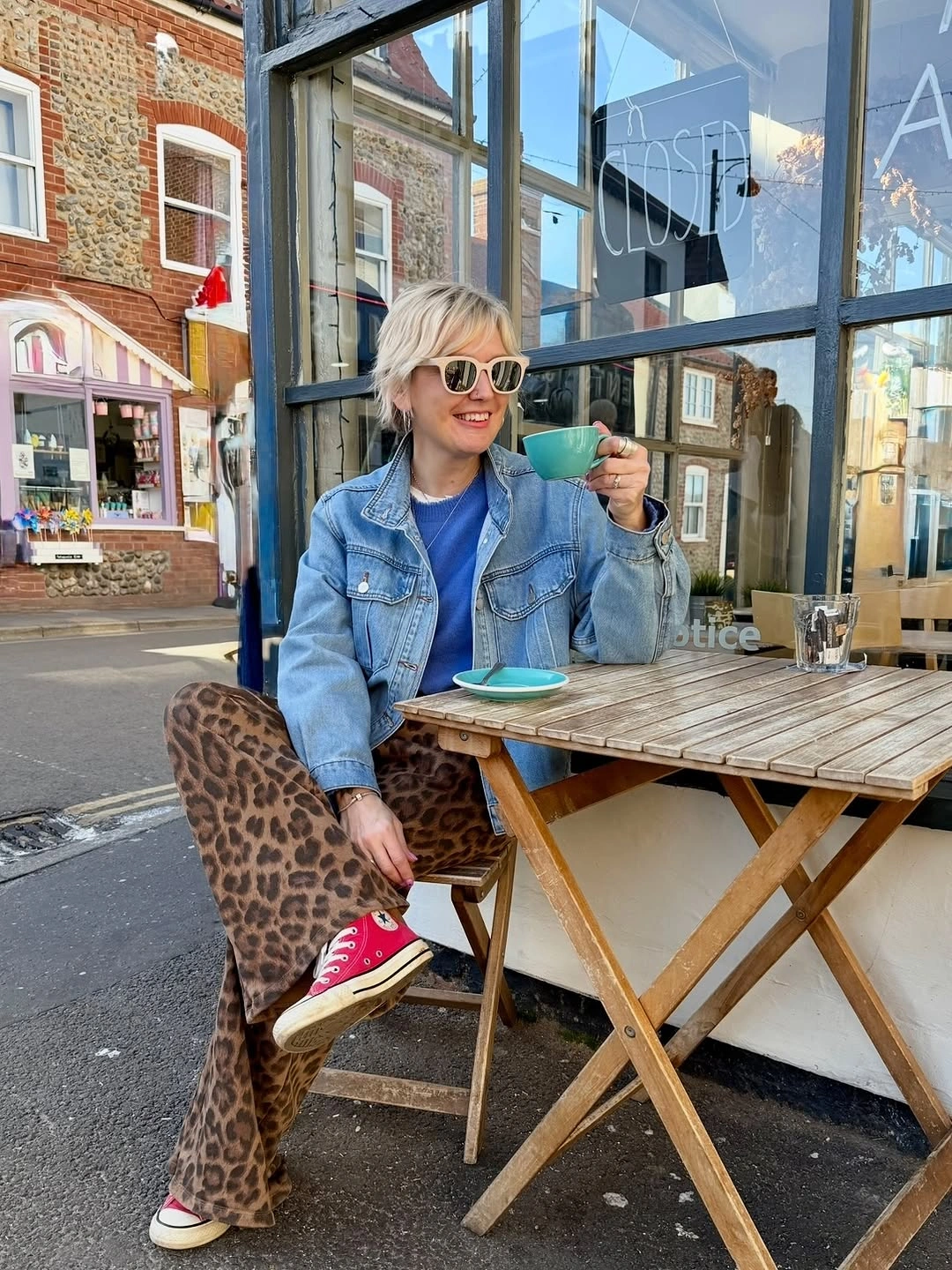 trendy outfits for women over 50 2027 Denim Layers With A Playful Twist