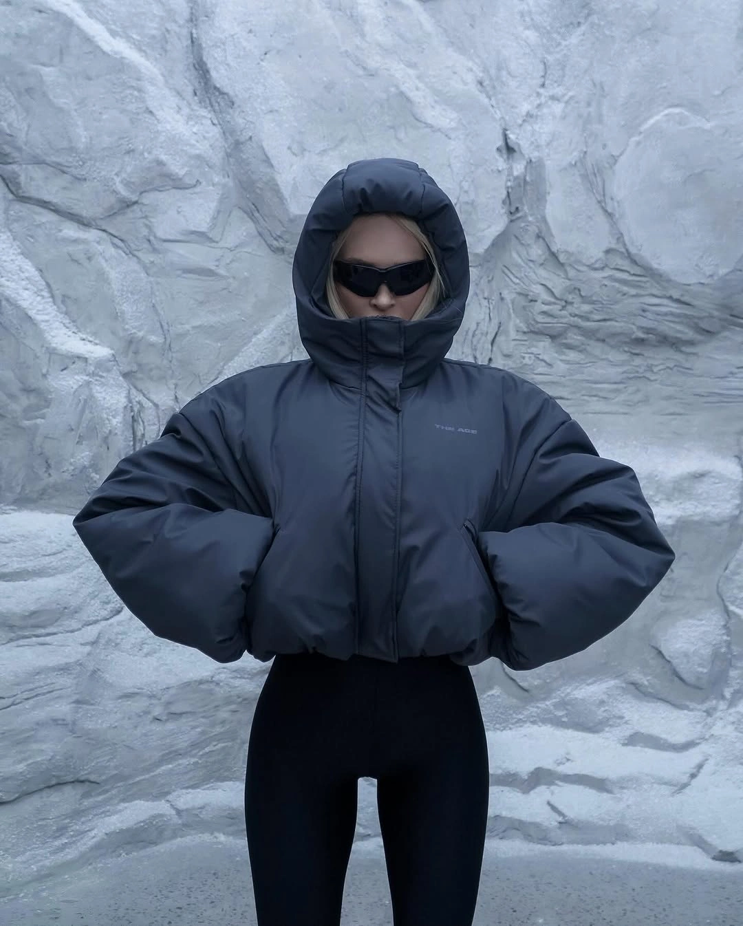 trendy puffer jackets 2027 Technical Black Puffer With Clean Lines