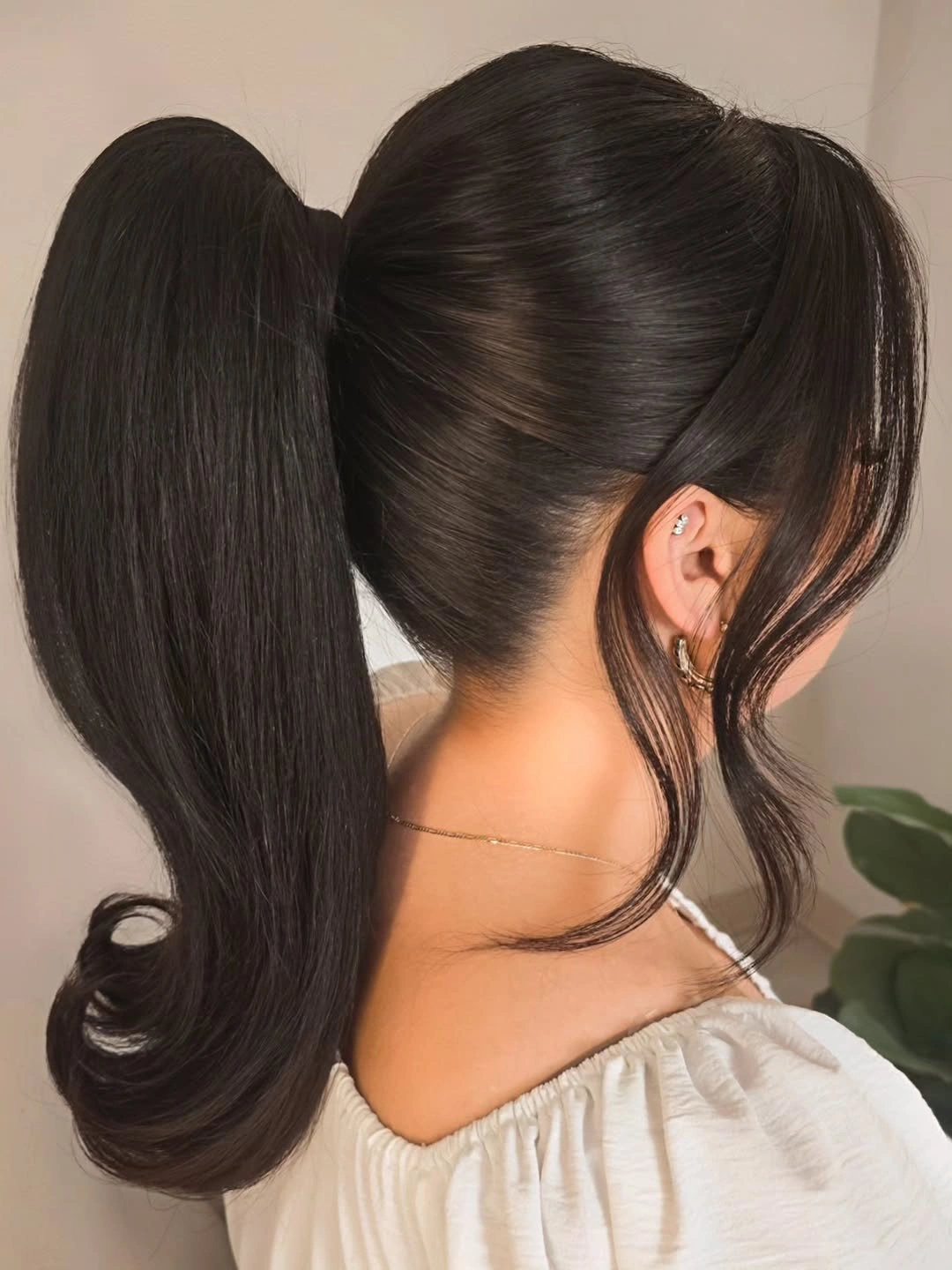 up hairstyles for women Extra Long Sleek High Ponytail