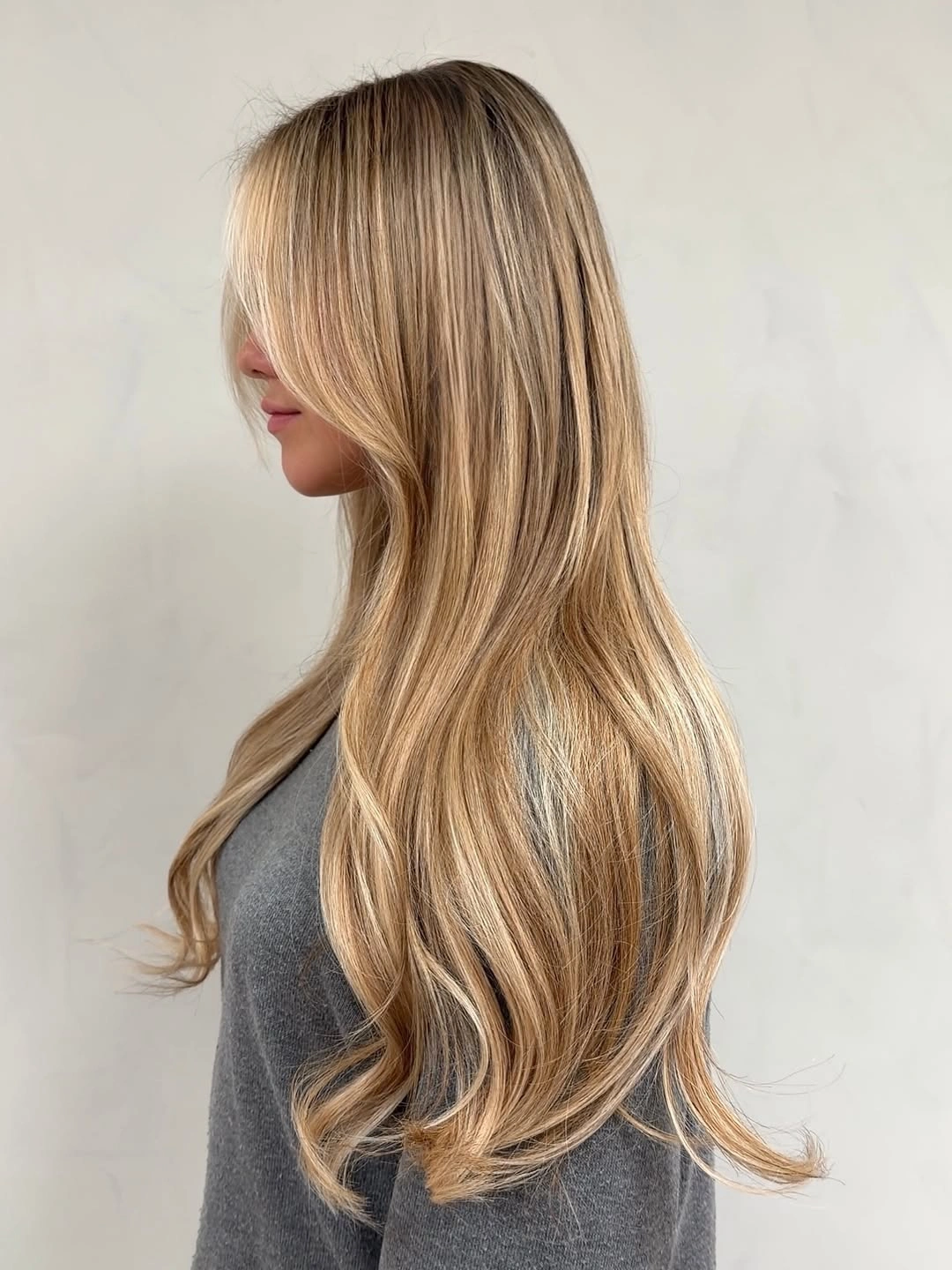 winter blonde hair color ideas Warm Bronde With Soft Golden Movement
