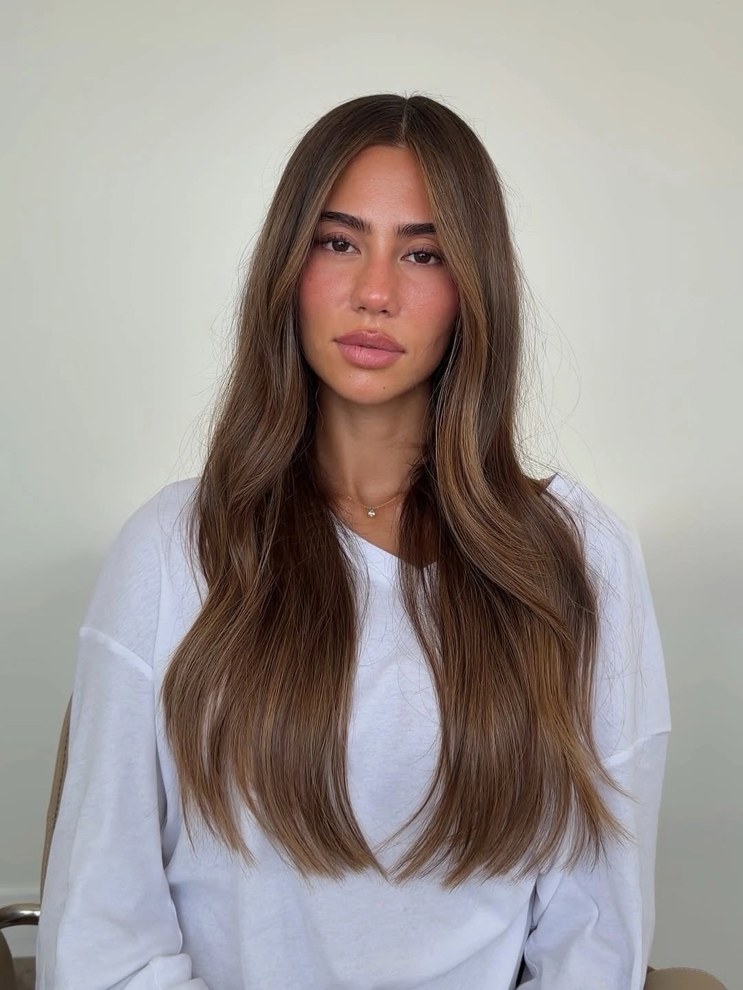 winter hair colors Mocha Brunette Melt