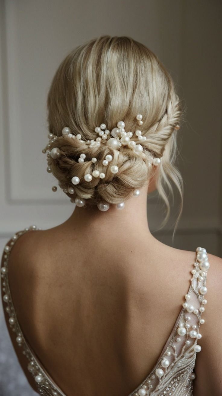 Mid-Back Visual Idea — Winter Party Hairstyles