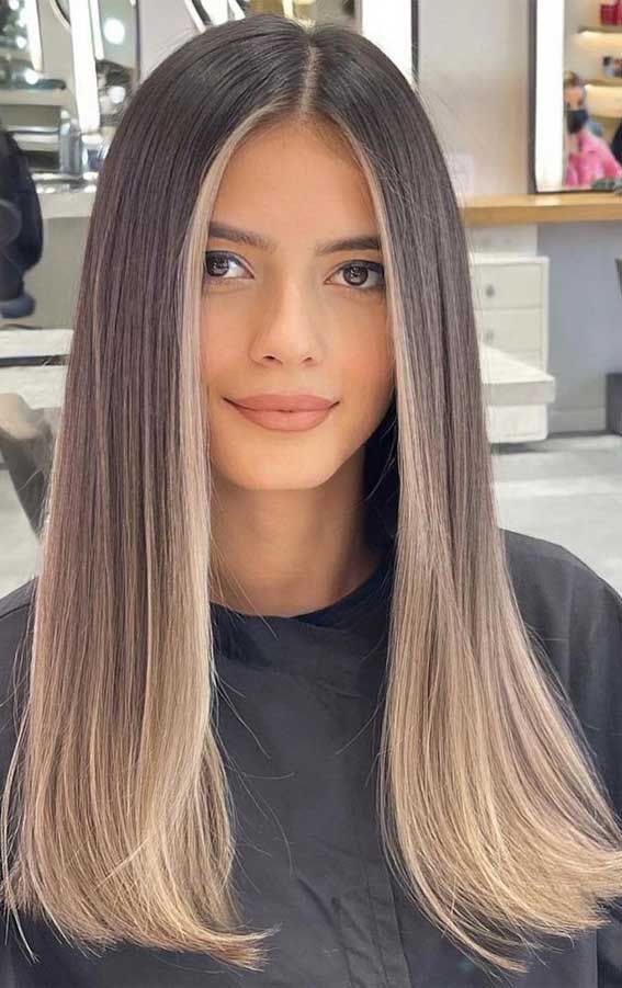 No Bangs Visual Idea — Winter Haircuts for Long Faces