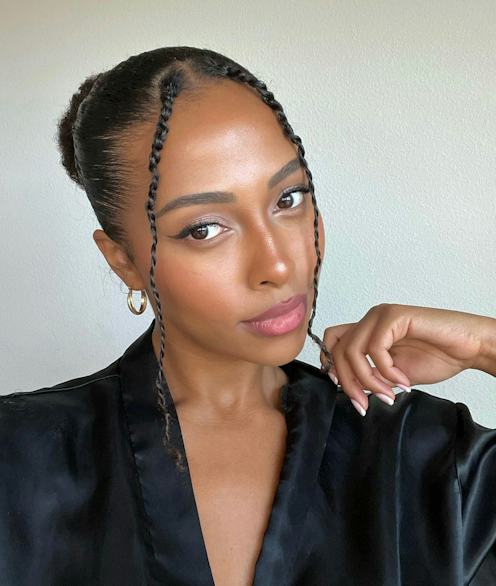 Mid-Back Visual Idea Mid-Back Visual Idea — Winter Natural Hairstyles
