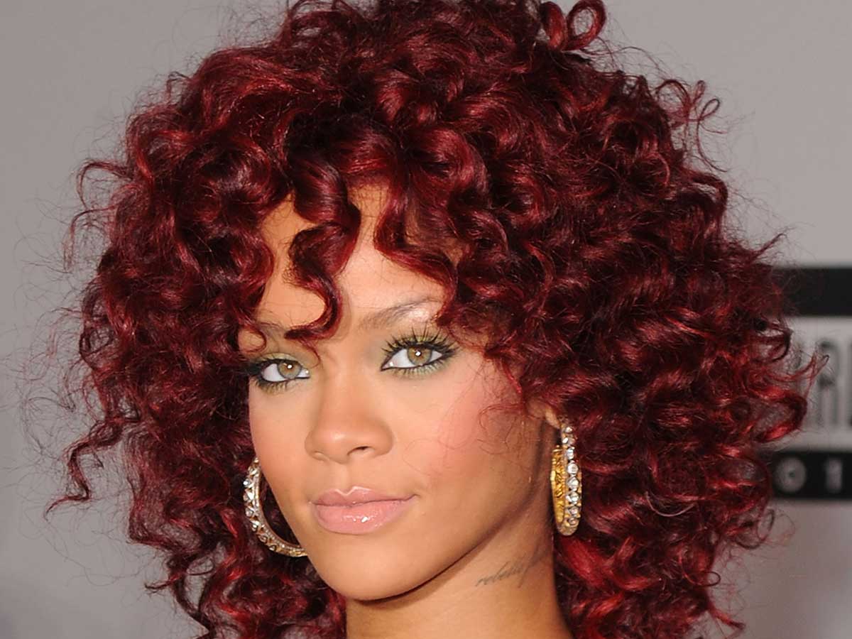 Deep Burgundy Red Curly Bob Deep Burgundy Red Curly Bob — Winter Hair Colors for Curly Hair