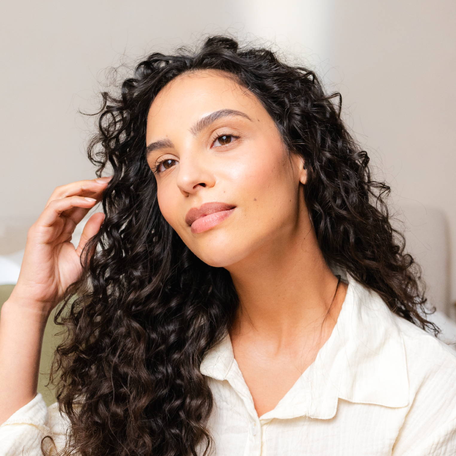 Warm Honey Blonde With Caramel Balayage — Winter Hair Colors for Olive Skin