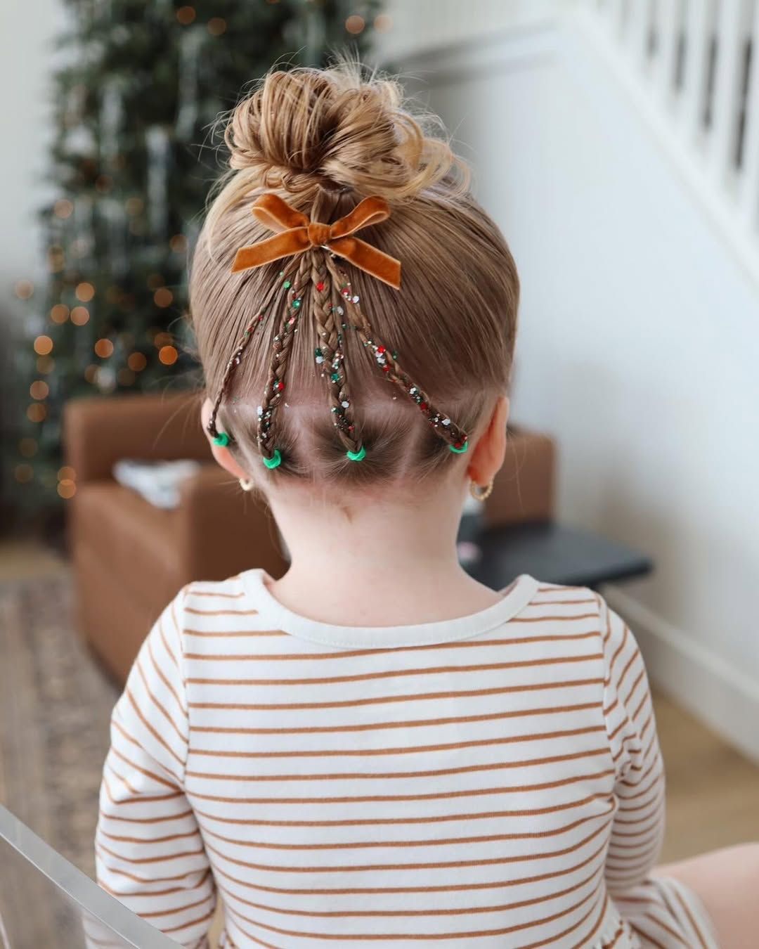 Blonde Visual Idea — Winter Hairstyles for Kids