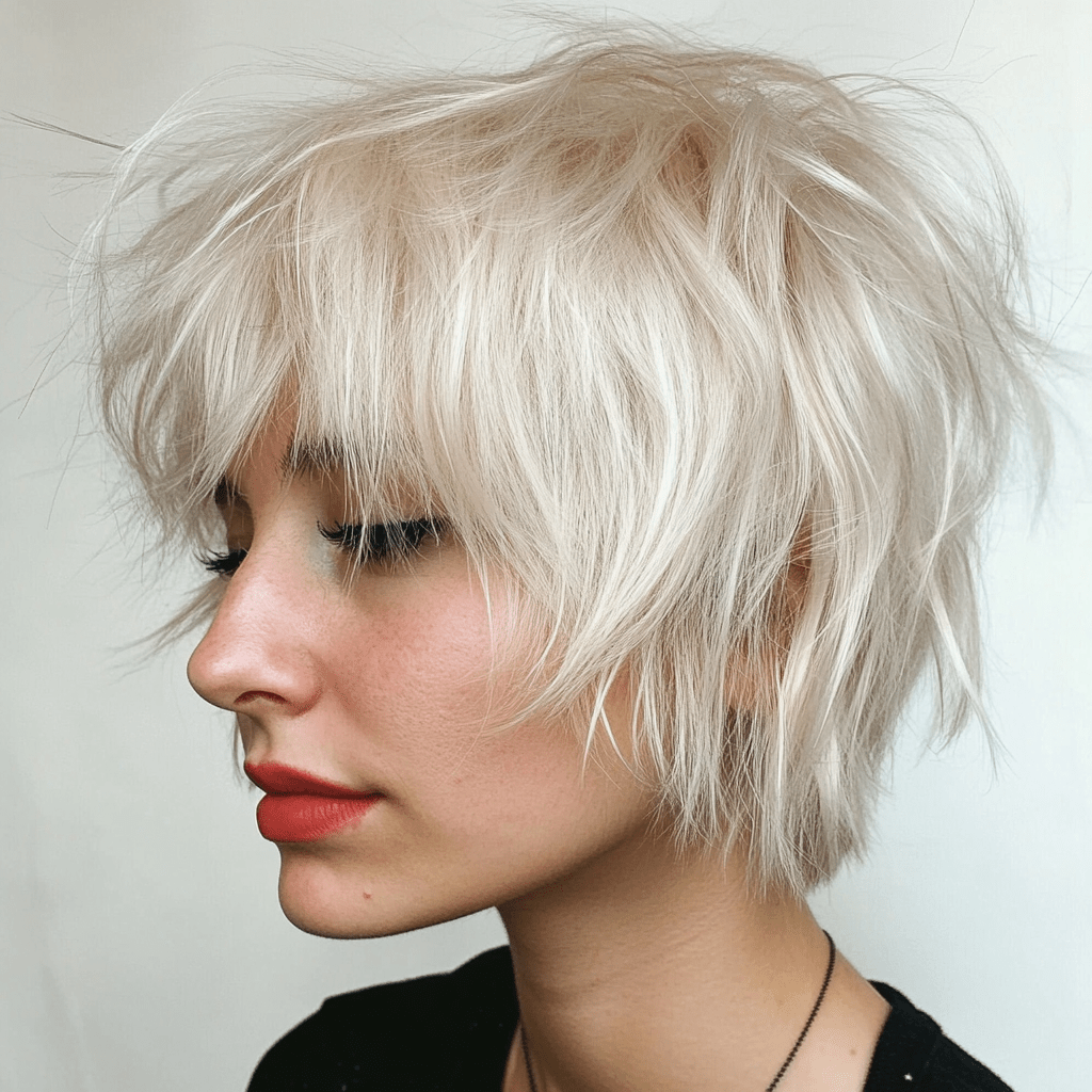 Chin Visual Idea — Winter Shag Haircuts