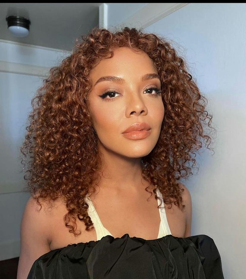 Warm Copper Curls with Auburn — Winter Hair Colors for Black Women