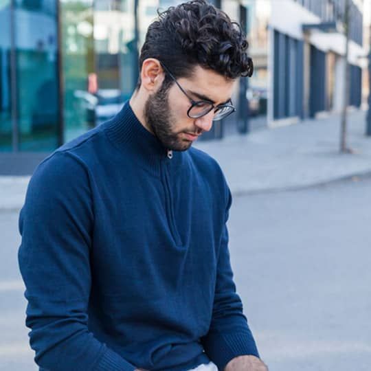 Textured Crop With Sharp Fade — Winter Haircuts for Men