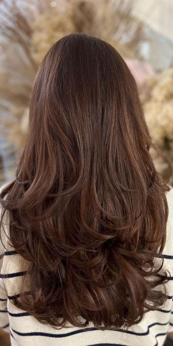 Deep Uniform Chestnut Brown Deep Uniform Chestnut Brown — Chestnut Brown Hair