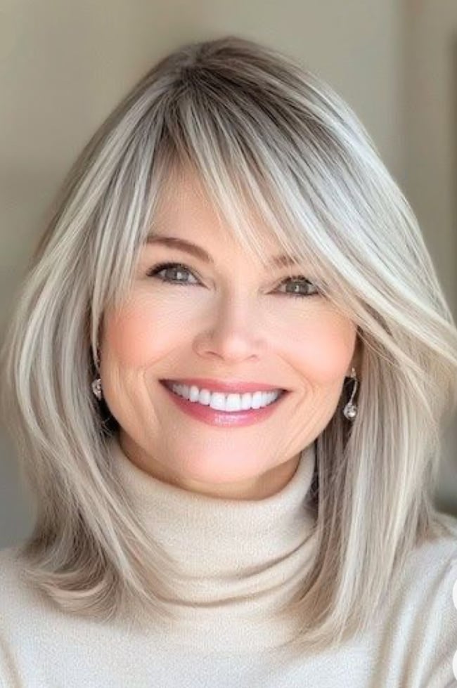 Collarbone Visual Idea — Winter Haircuts for Women Over 40