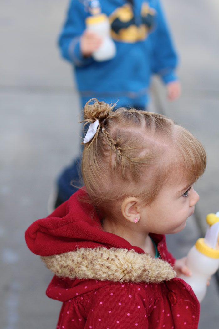 Blunt Bangs Visual Idea — Winter Hairstyles for Kids