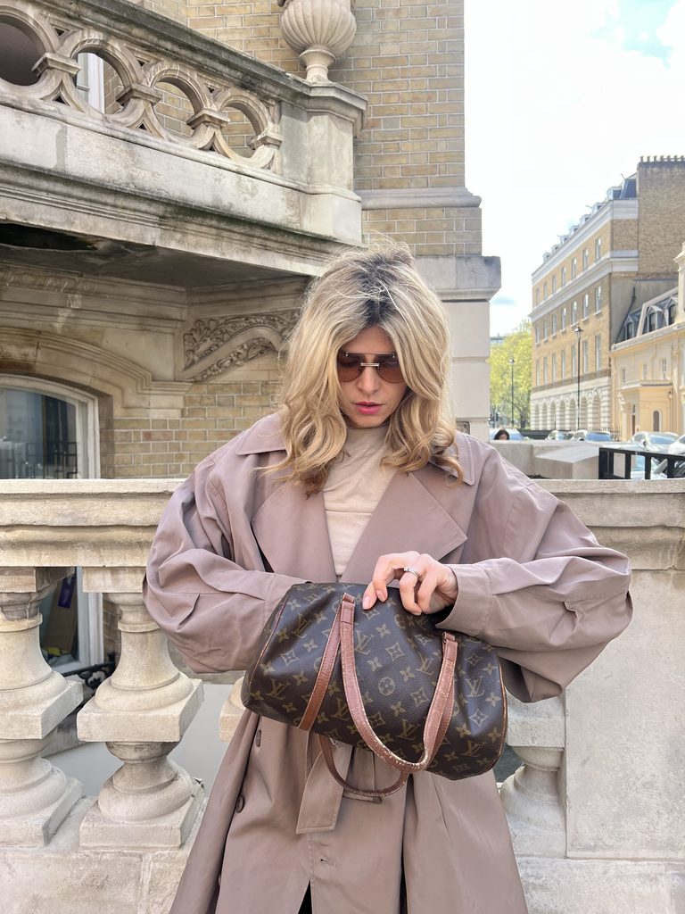 Beige Trench Coat Beige Turtleneck Outfit Idea Beige Trench Coat Beige Turtleneck Outfit Idea — Long Coat Outfits